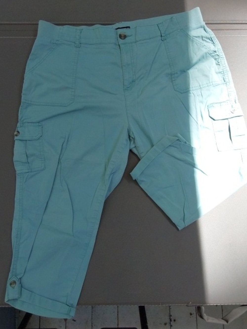 Lee Aqua Cargo Capris - Lightweight Utility